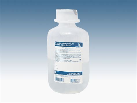 %0,9 Izotonik Sodyum Klorur Cozeltisi 1000 Ml Bfs (setsiz)