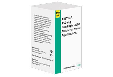Abitiga 250 Mg Film Kapli Tablet