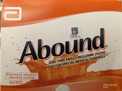 Abound Portakal Aromali 30 Poset X 24 G