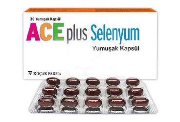 Ace Plus Selenyum 30 Yumusak Kapsul