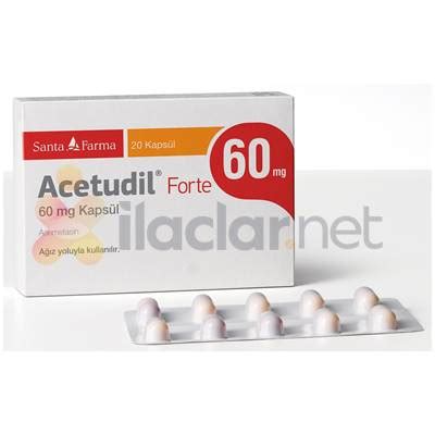 Acetudil Forte 60 Mg Kapsul (20 Kapsul)