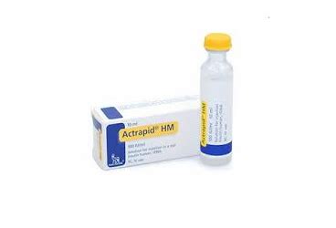 Actrapid Hm 100 Iu/ml Derialti Ve Iv Kullanim Icin Enj. Cozelti Iceren 1 Flakon