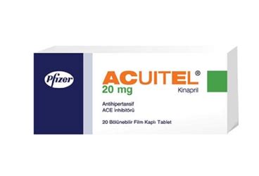 Acuitel 20 Mg Bolunebilir Film Kapli Tablet (20 Tablet)