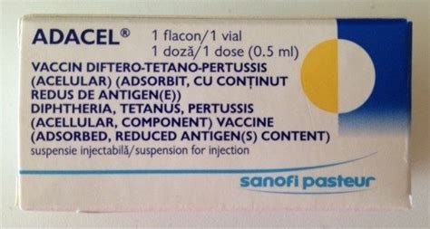 Adacel 0,5 Ml Im Enj. Icin Sus. Iceren Flakon