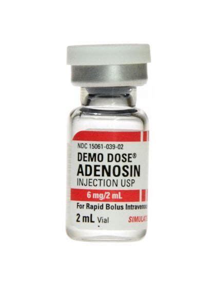 Adenosin-l.m. 5 Mg/ml Enj/inf. Icin Coz. Iceren 2 Ml 10 Ampul