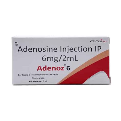 Adenosin-l.m. 5 Mg/ml Enj/inf. Icin Coz. Iceren 50 Ml 10 Flakon
