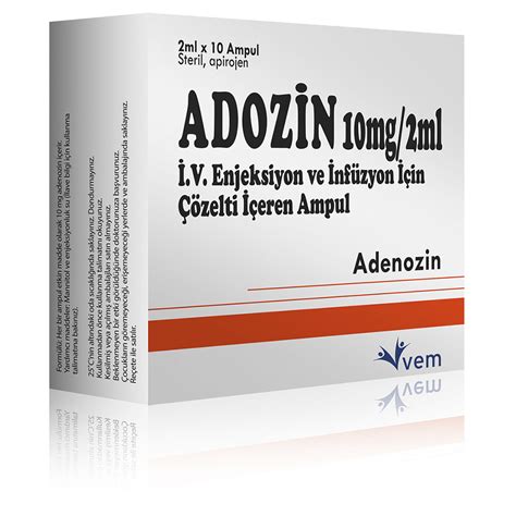 Adozin 10 Mg/2ml Iv Enjeksiyon Ve Infuzyon Icin Cozelti Iceren 2ml 10 Ampul