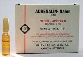 Adrenalin Bas.galen 0,25 Mg 10 Ampul