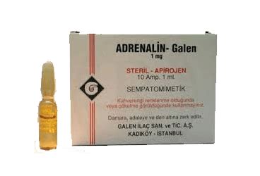 Adrenalin Bas Galen 1 Mg 10 Amp