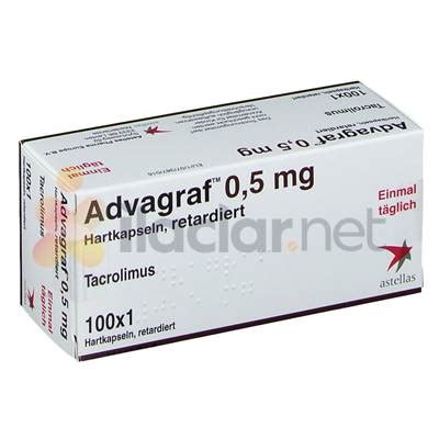 Advagraf 0,5 Mg 50 Uzatilmis Salimli 50 Sert Kapsul