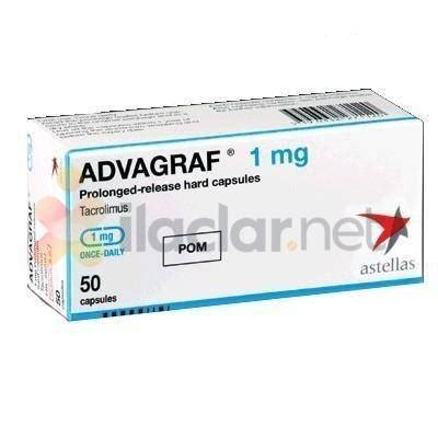 Advagraf 1 Mg 50 Uzatilmis Salimli 50 Sert Kapsul