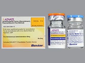 Advate 2000 Iu/5 Ml Iv Enjeksiyon Icin Liyofilize Toz Iceren Flakon