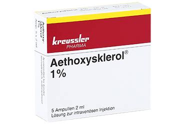 Aethoxysklerol % 1 I.v. Enjeksiyonluk Cozelti Iceren Ampul ( 2 Ml X 5 Ampul )