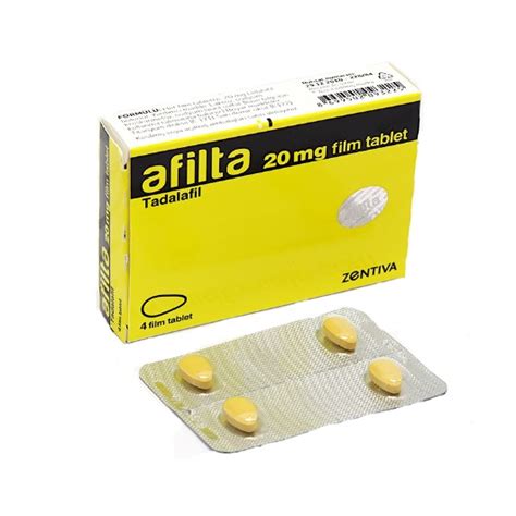 Afilta 20 Mg 4 Film Tablet