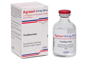 Agrasel 12,5 Mg/50 Ml Iv Inf. Icin Kon. Coz. Iceren Flakon