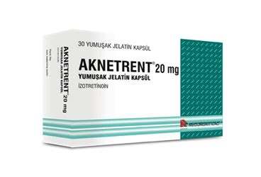 Aknetrent 20 Mg Yumusak Jelatin 30 Kapsul