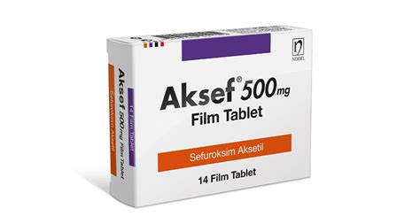 Aksef 500 Mg 14 Film Tablet