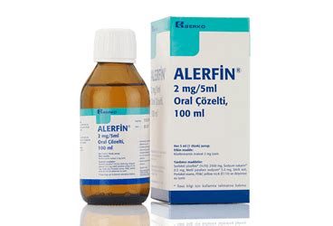 Alerfin 2 Mg/5 Ml Oral Cozelti 100 Ml