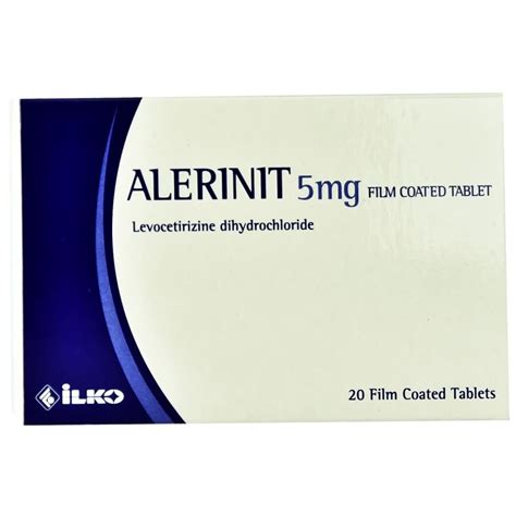 Alerinit 5 Mg 20 Film Tablet