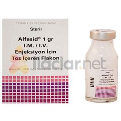Alfasid Im/iv 1 Gr 1 Flakon