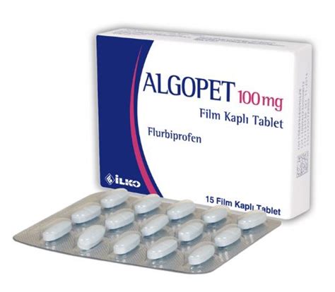 Algopet 100 Mg 15 Film Kapli Tablet