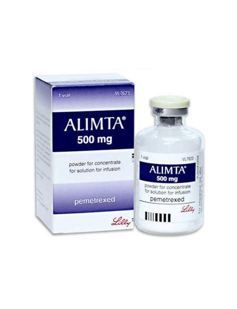 Alimta 500 Mg Inf. Coz. Icin Toz Iceren 1 Flakon