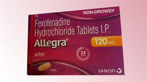 Allegra 120 Mg 20 Film Tablet