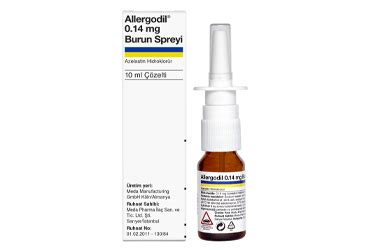 Allergodil %0,1 Burun Spreyi, Cozelti (10 Ml) 