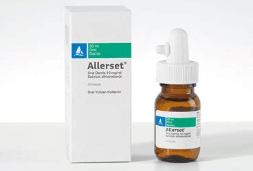 Allerset 10 Mg/ml Oral Damla,cozelti (20ml)