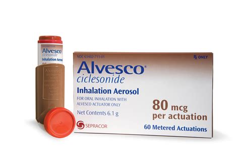 Alvesco 80 Mcg Cozelti Iceren Inhalasyon Aersolu 60 Doz