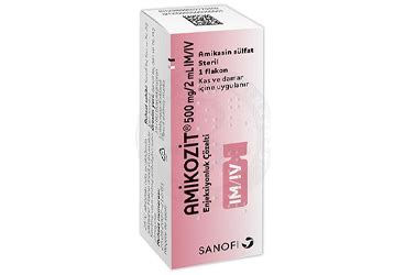 Amijeksin 500 Mg/2 Ml Im/iv Enjeksiyonluk Cozelti (100 Ampul)
