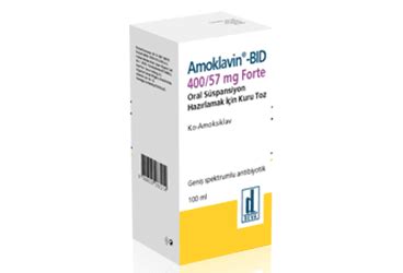 Amoklavin Bid 400/57 Mg Forte Oral Suspansiyon Hazirlamak Icin Kuru Toz (70 Ml)