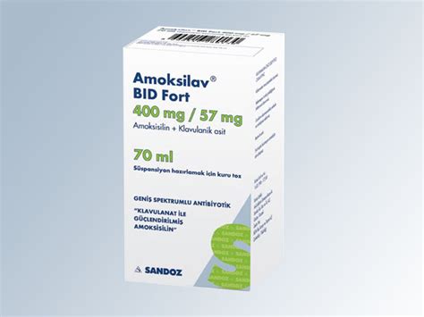 Amoksilav Bid Fort Suspansiyon Hazirlamak Icin Toz