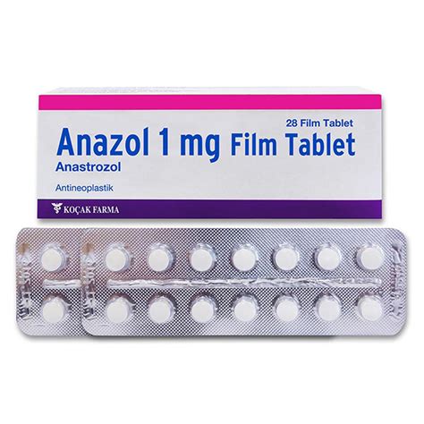Anazol 1 Mg 28 Film Tablet