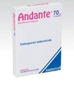 Andante 70 Mg 12 Tablet