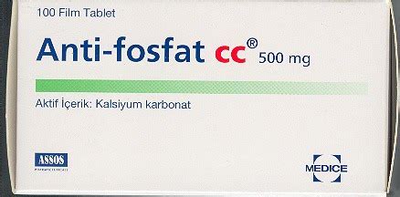 Anti-fosfat Cc 500 Mg 100 Tablet