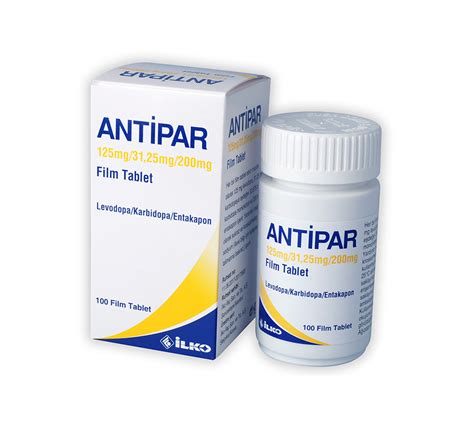 Antipar 125/31,25/200 Mg 100 Film Kapli Tablet