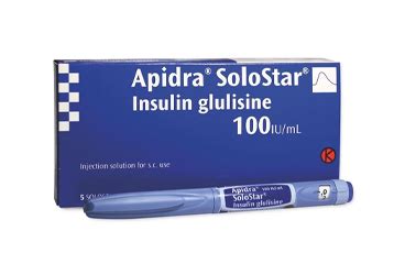 Apidra 100 U/ml Solostar Enjeksiyonluk Cozelti Iceren Kullanima Hazir 5 Kalem