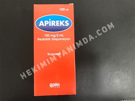 Apireks 100 Mg/5 Ml 100 Ml Pediatrik Suspansiyon
