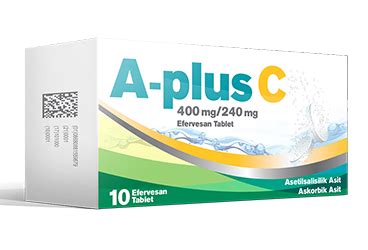 Aplusc 400 Mg/240 Mg 20 Efervesan Tablet
