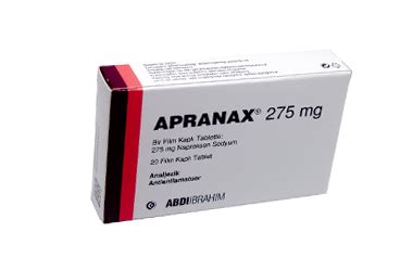 Apranax 275 Mg 20 Film Kaplitablet