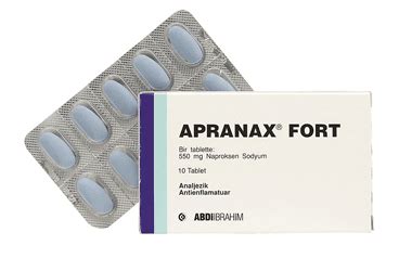 Apranax Fort 550 Mg 10 Film Kapli Tablet