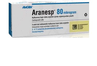 Aranesp 80 Mcg 4 Kullanima Hazir Dolu Enjektor Icinde Enj. Cozelti