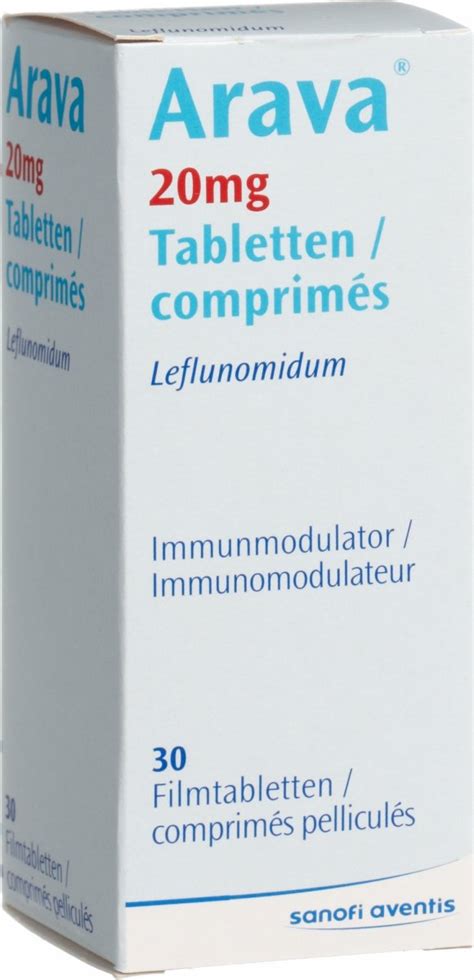Arava 20 Mg 30 Film Tablet