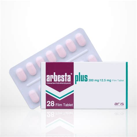 Arbesta Plus 300 Mg/12,5 Mg 90 Film Tablet
