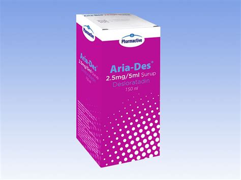 Aria-des 2,5 Mg/5 Ml 150 Ml Surup