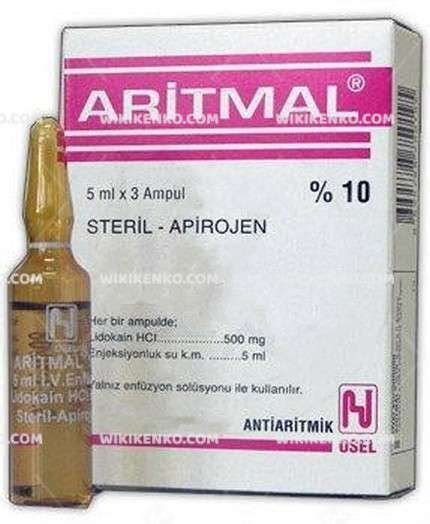 Aritmal %10 500 Mg 5 Ml 3 Ampul
