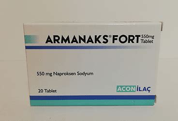 Armanaks 550 Mg Fort 20 Tablet