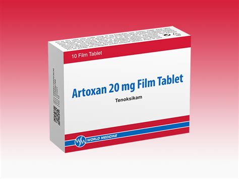 Artoxan 20 Mg 10 Film Tablet