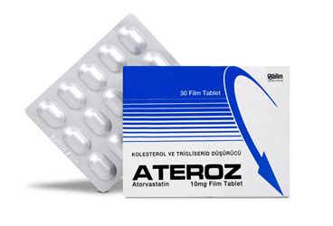Ateroz 10 Mg 30 Film Tablet